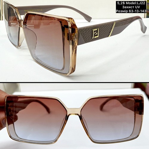 0011 Жіночі. (LJ22) Захист UV400 розмір 63-13-143